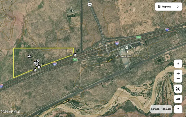 $1,490,000 | 33287 West I-40 Frontage Road, Chambers, AZ 86502