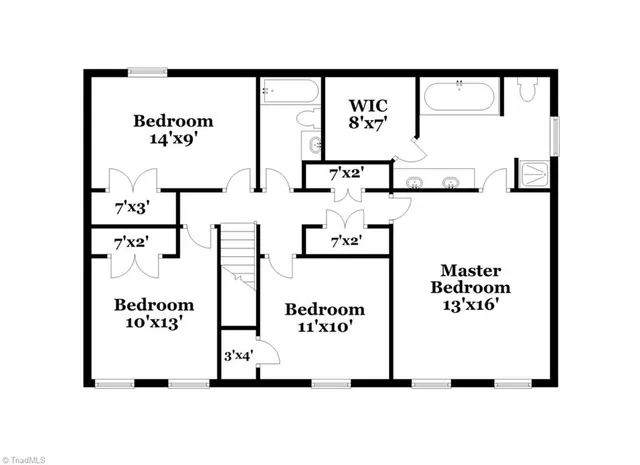 $2,165 | 3505 Bethany Trace, Greensboro, NC 27406