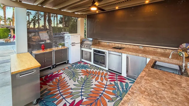 a room with storage and utility