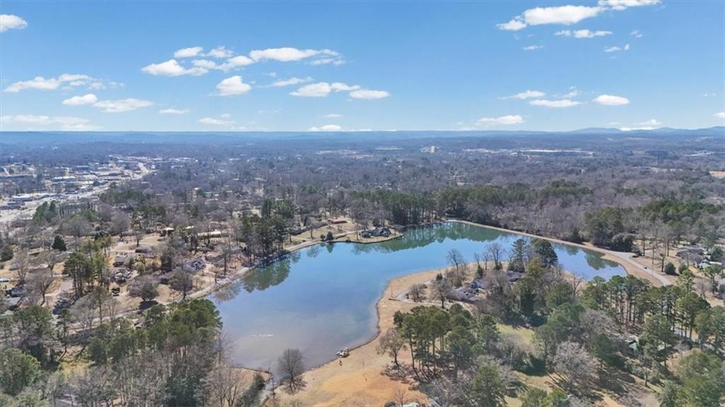 240 John Phillips Road Cedartown, GA 30125 - Photo 52 of 55 a view of a lake in middle of forest