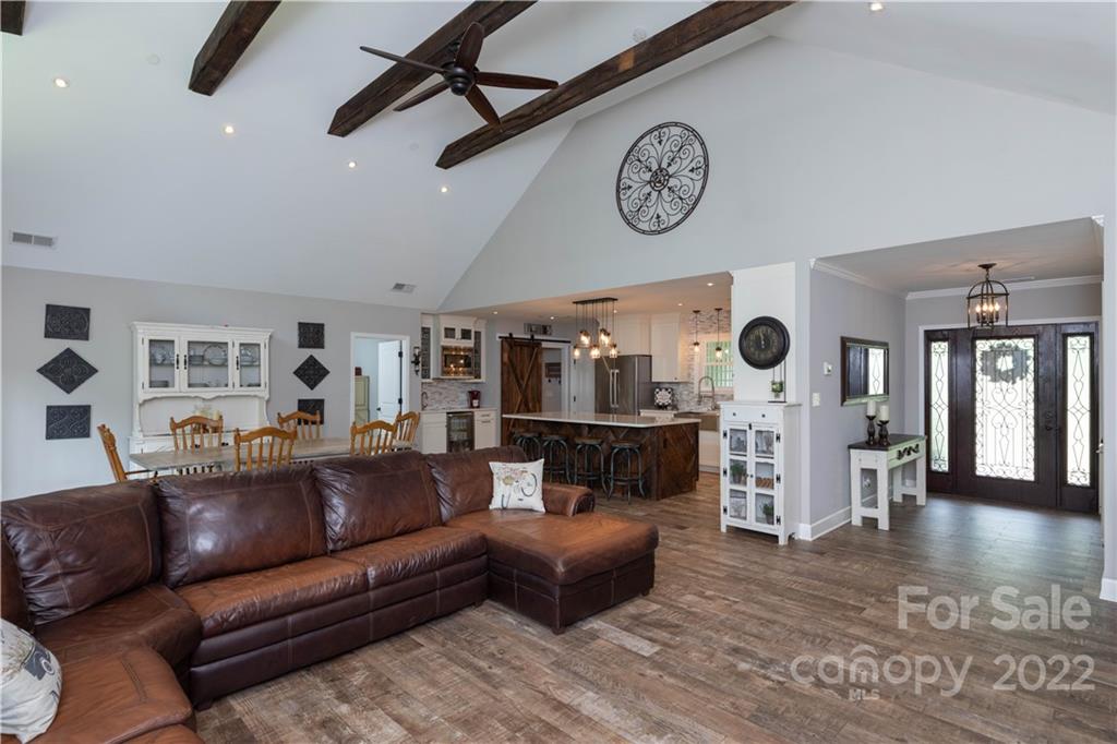 1279 Lake Road Clover, SC 29710 - Photo 7 of 44 a living room with furniture and a clock