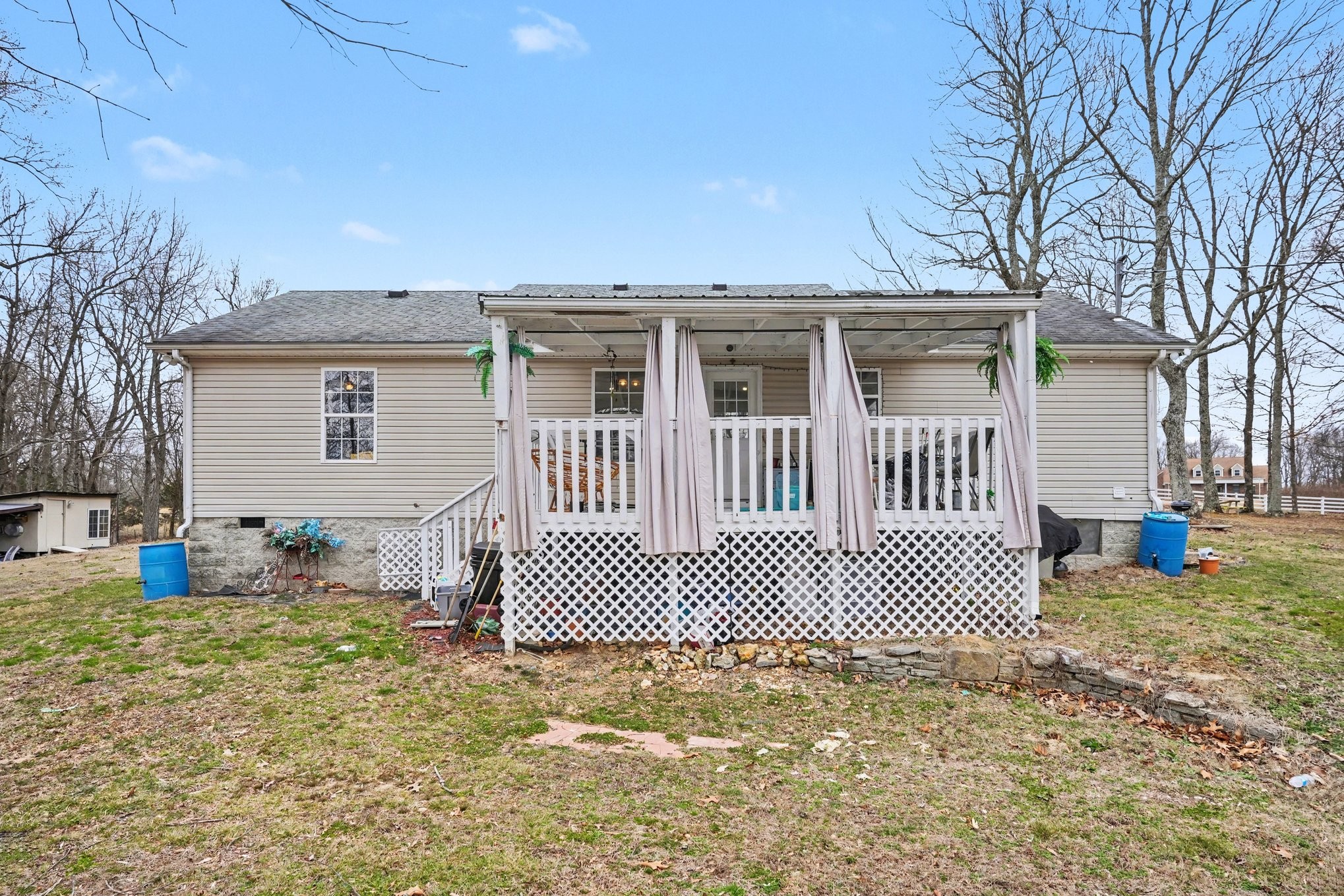 2490 Monte Murrey Road Lewisburg, TN 37091 - Photo 30 of 30 a view of a house with wooden fence