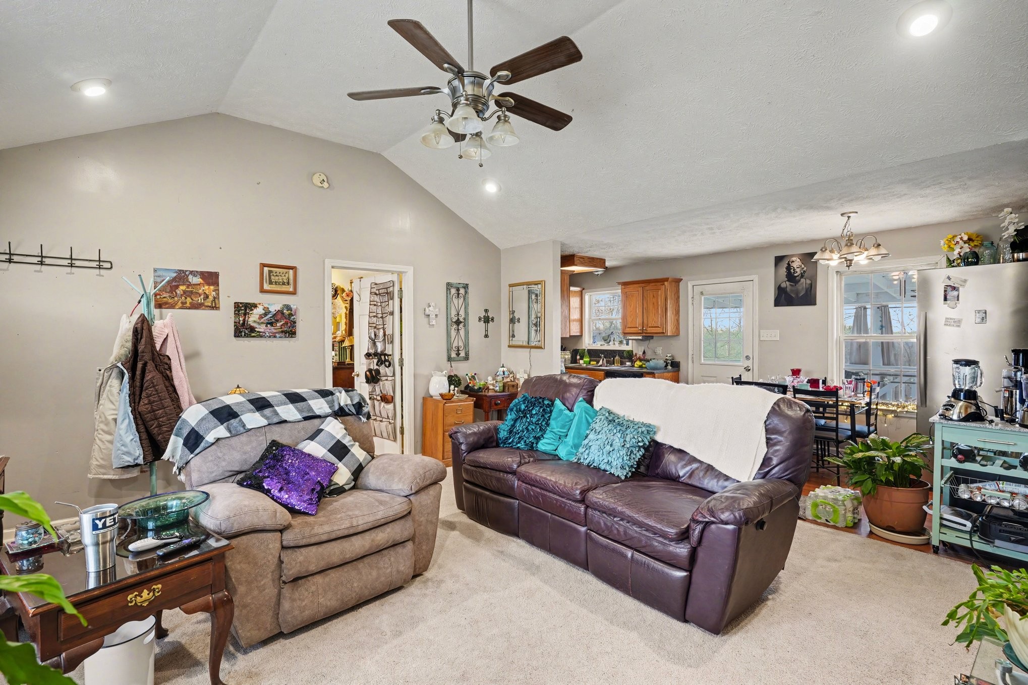 2490 Monte Murrey Road Lewisburg, TN 37091 - Photo 7 of 30 a living room with furniture and a flat screen tv