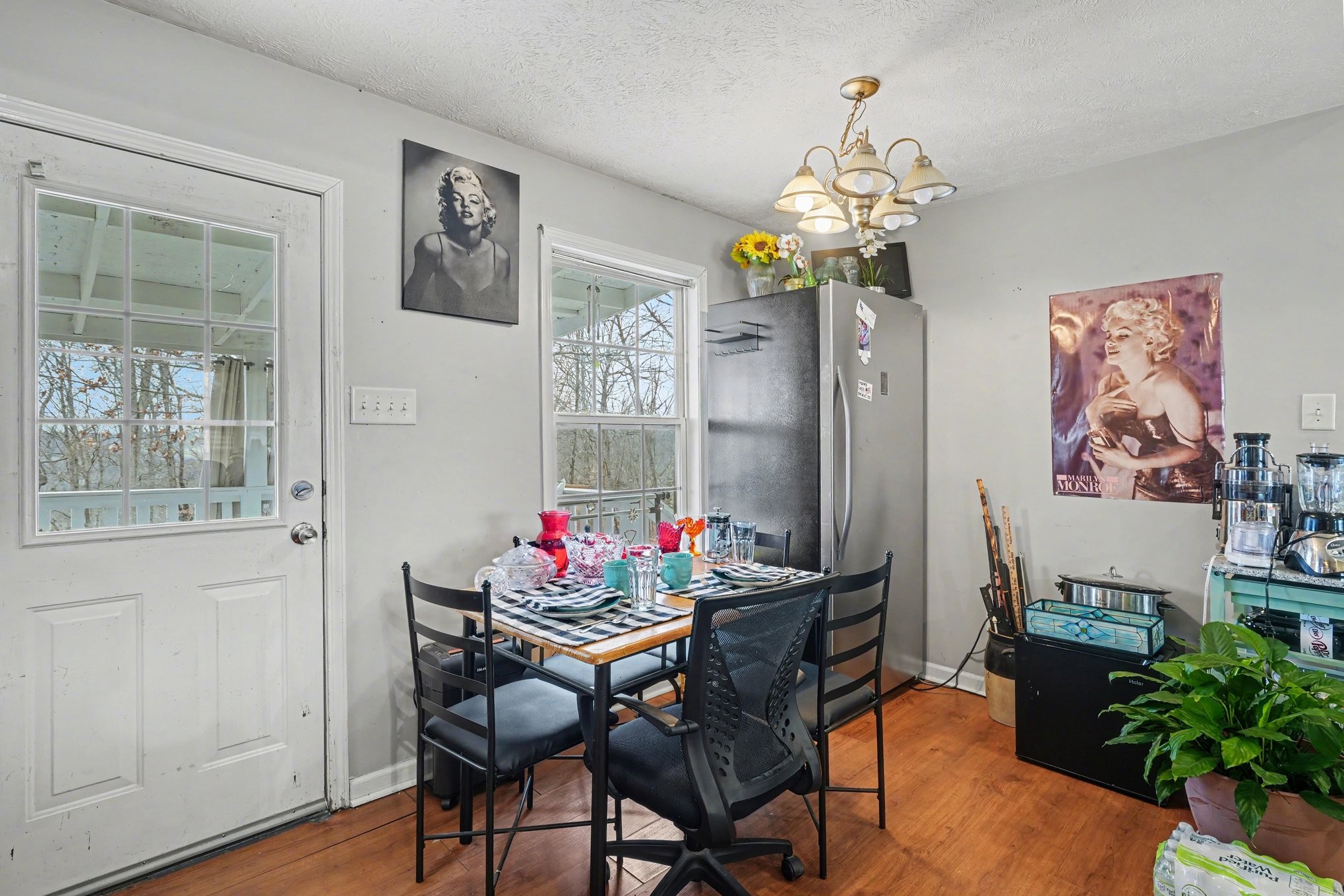 2490 Monte Murrey Road Lewisburg, TN 37091 - Photo 10 of 30 a view of a dining room with furniture wooden floor and a chandelier