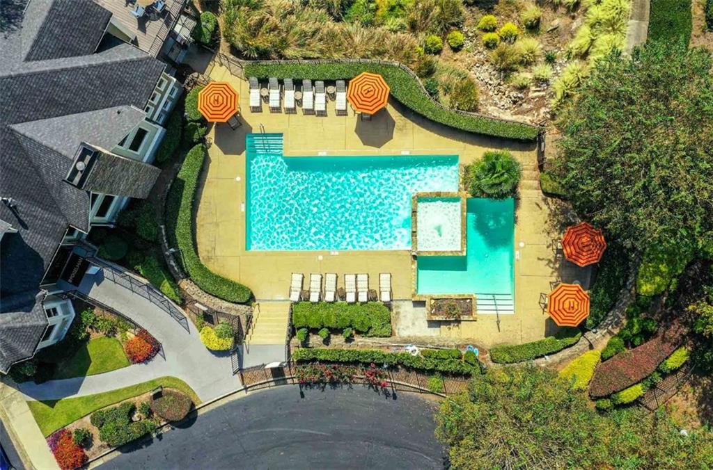 670 Thornton Road, Unit 1006 Lithia Springs, GA 30122 - Photo 24 of 26 an outdoor space with furniture and garden view