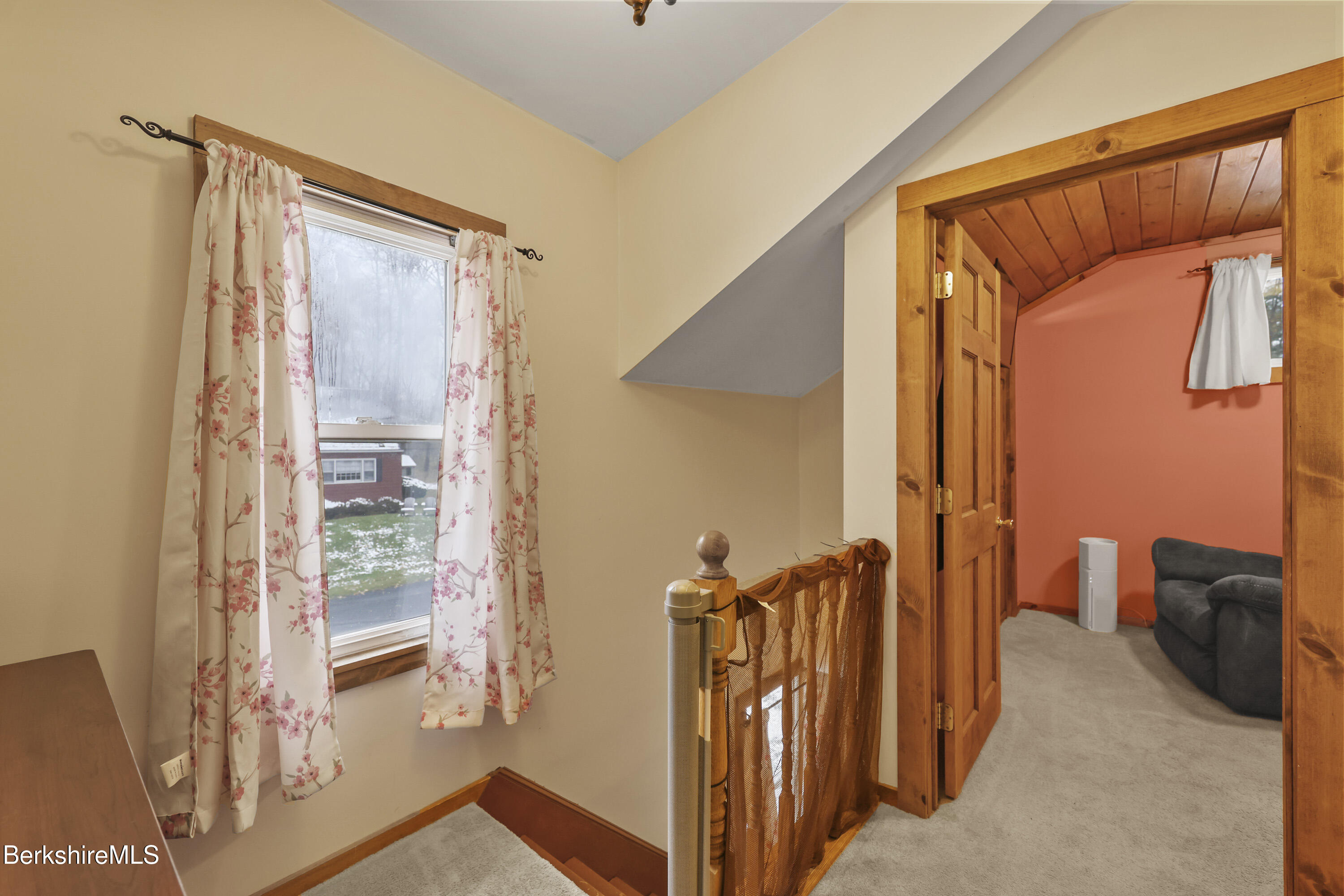 55 Newton Avenue Pittsfield, MA 01201 - Photo 17 of 30 a view of hallway with furniture and a window