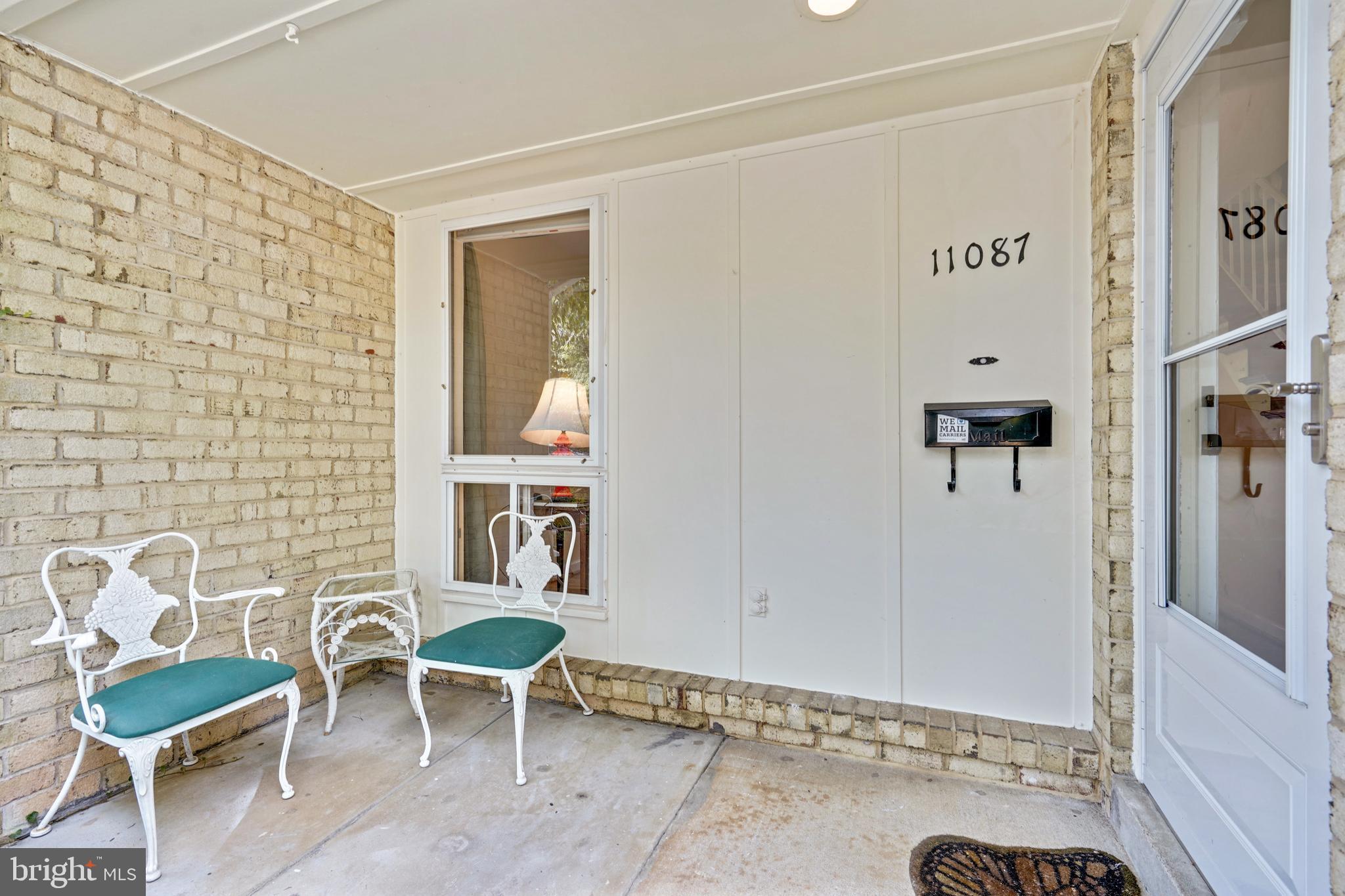 11087 Saffold Way Reston, VA 20190 - Photo 3 of 48 Sweet Covered Front Porch.