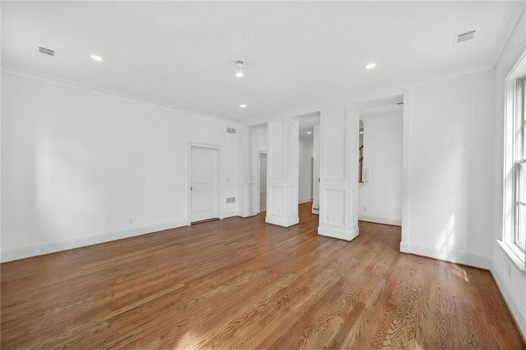 2147 Cooper Lake Road Southeast Smyrna, GA 30080 - Photo 46 of 65 a view of an empty room with wooden floor