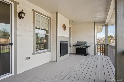 a view of a livingroom with furniture and wooden floor