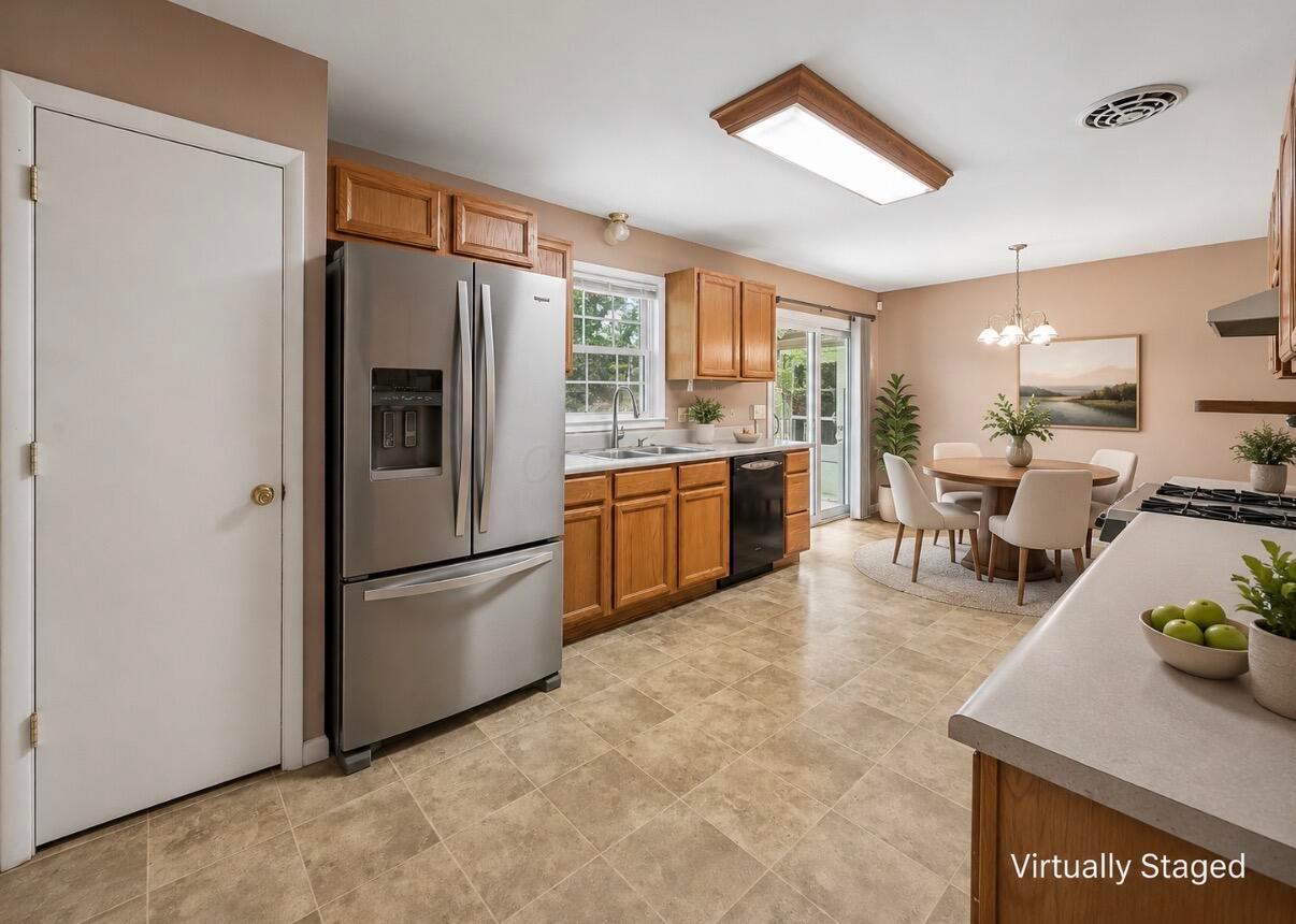 476 Clark State Road Columbus, OH 43230 - Photo 6 of 36 Kitchen--Virtually Staged