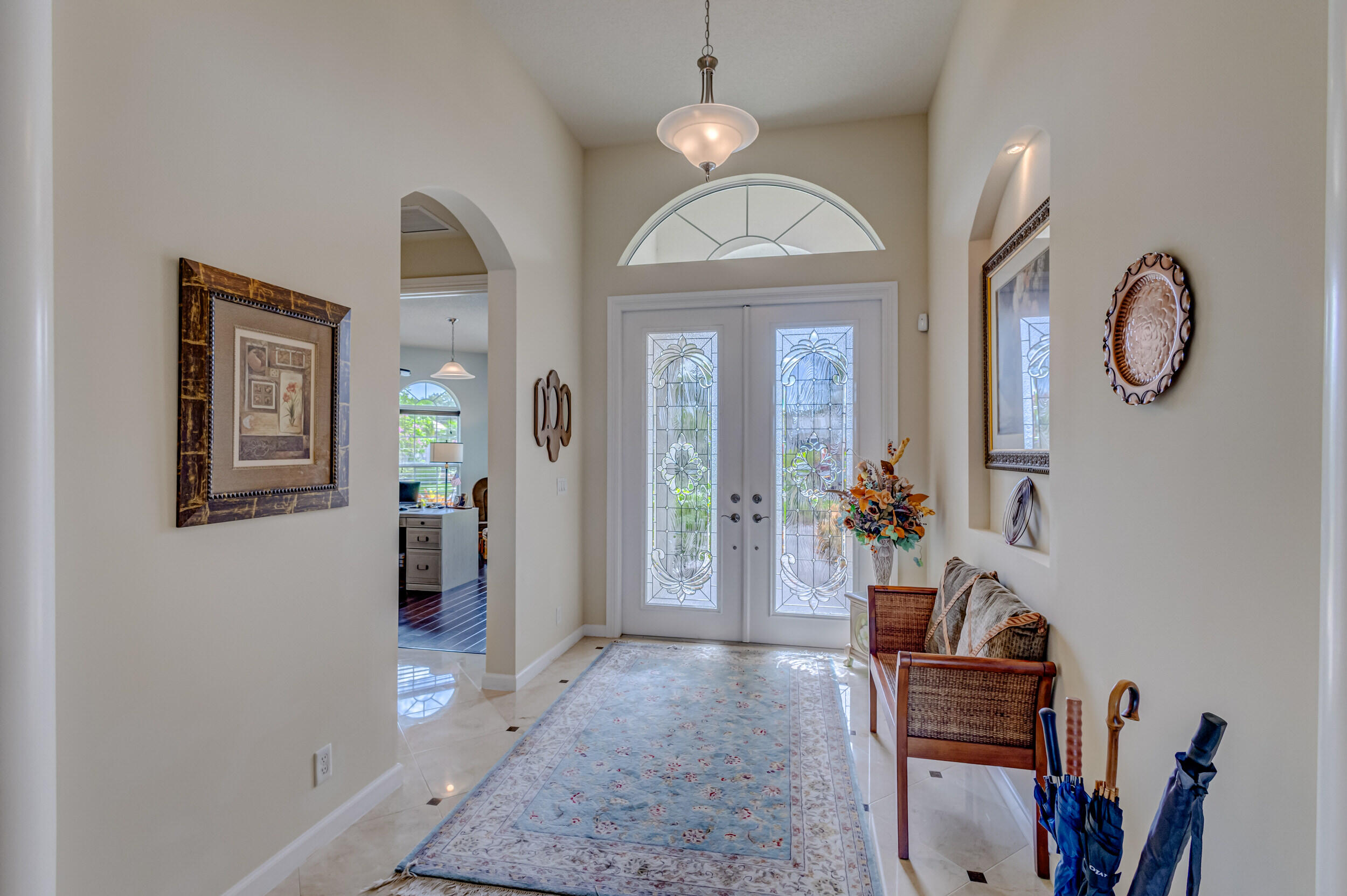 237 Carina Drive Jupiter, FL 33478 - Photo 72 of 73 a view of hall way with furniture
