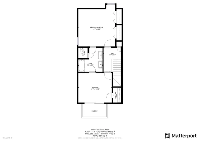 a picture of a bench in front of a wall