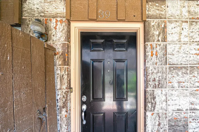 a close view of a bathroom with a sink