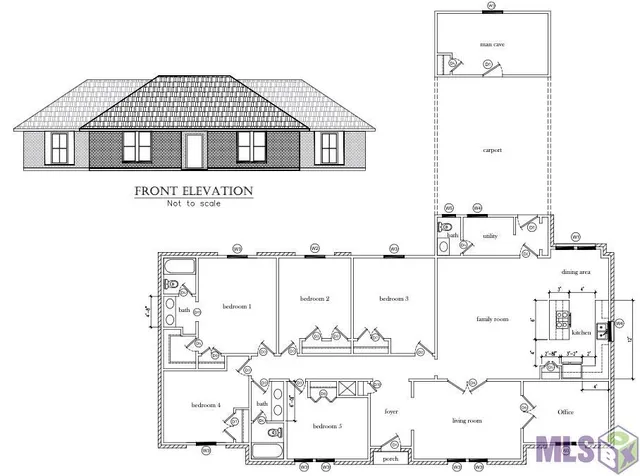 $389,000 | 444 South Locksley Drive, Baton Rouge, LA 70815