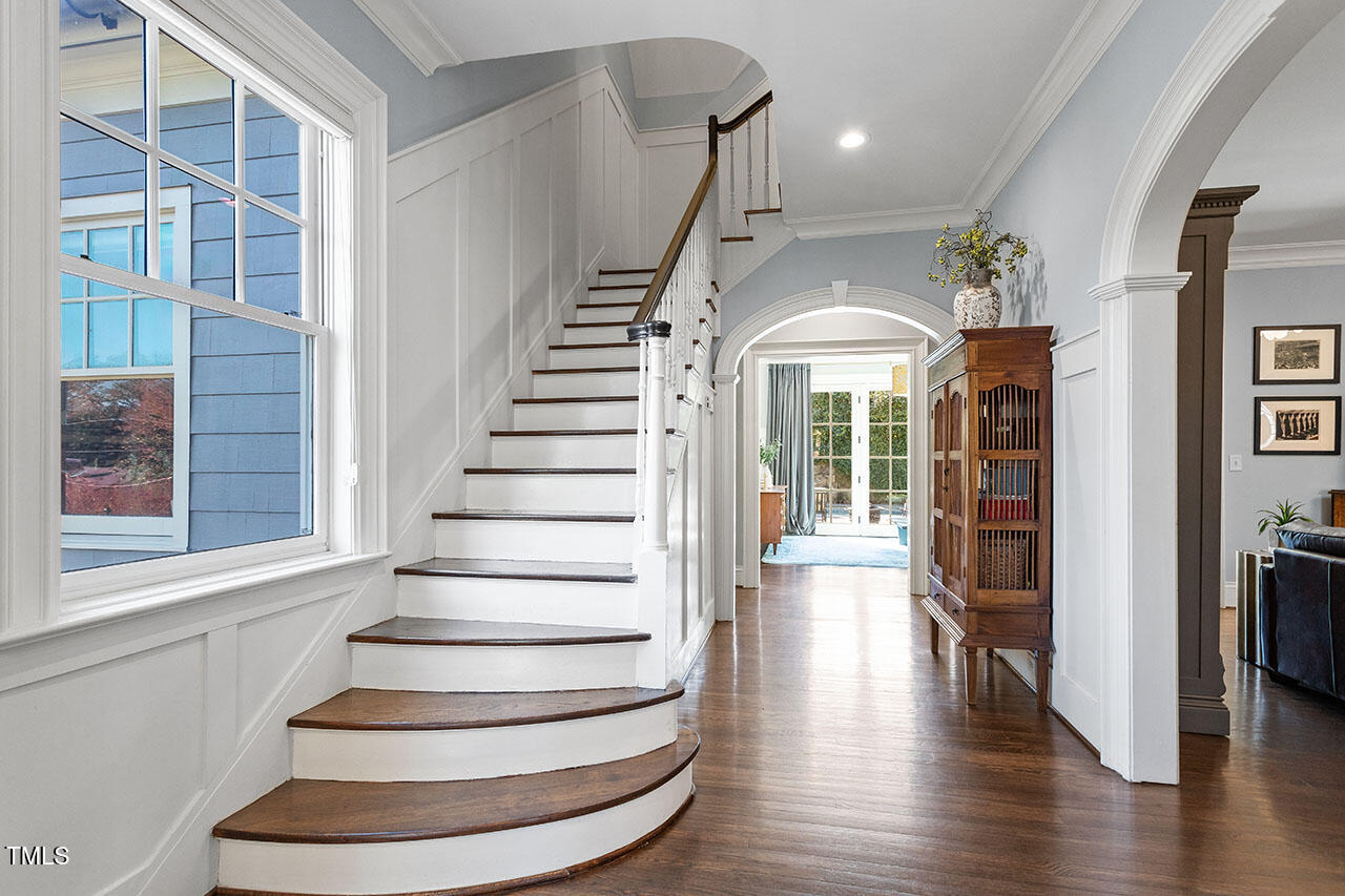 1524 Jarvis Street Raleigh, NC 27608 - Photo 39 of 49 Gorgeous Architectural Features Throughout the House