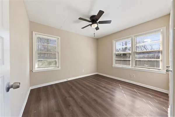 a view of a small space