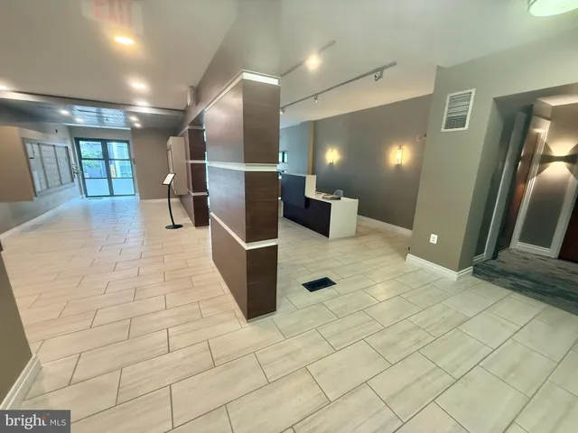 a outdoor view of a building from a window