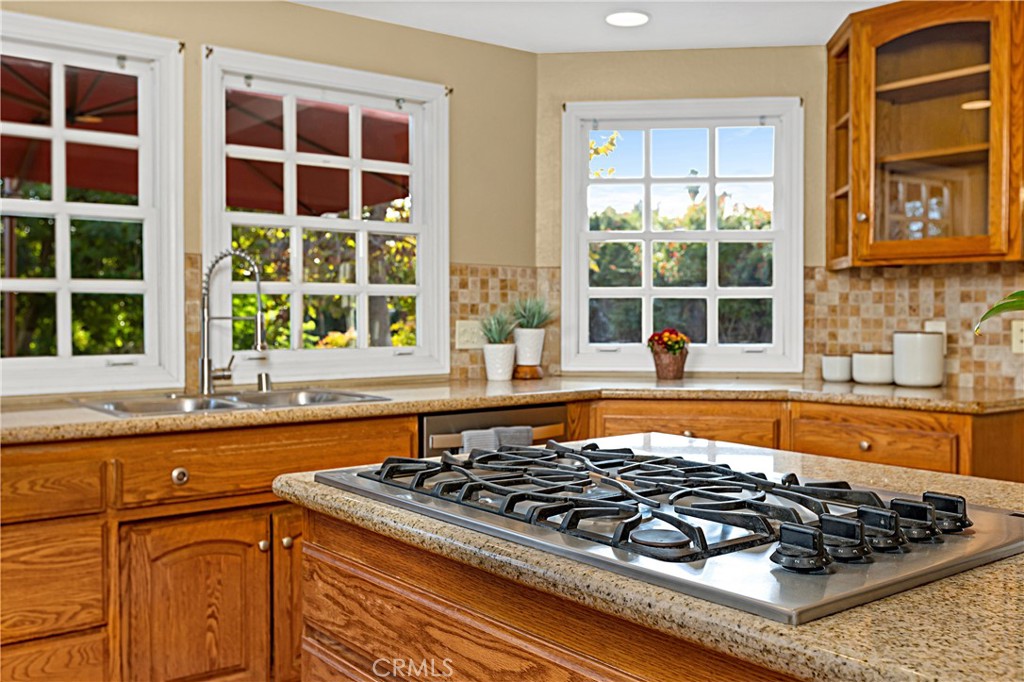 1011 Farrand Court Fallbrook, CA 92028 - Photo 23 of 49 a kitchen with stainless steel appliances granite countertop a sink and a stove