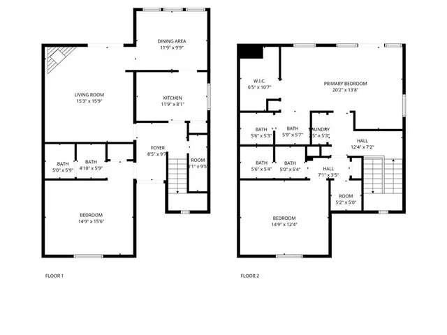 a picture of a wall with a white house