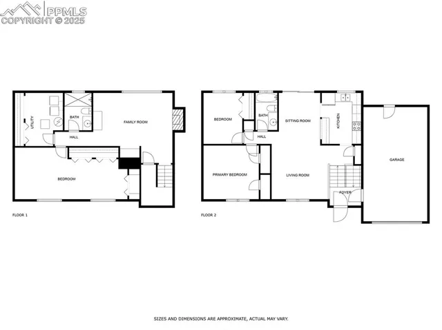 a picture of a floor plan