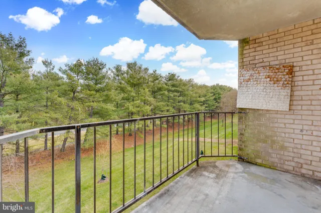 a view of a balcony with lake view
