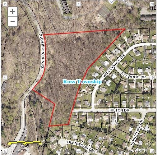 0 Thompson Run Road Pittsburgh, PA 15237 - Photo 11 of 11 Allegheny County Real Estate Aerial Map overview. Lines are not guaranteed to be accurate.