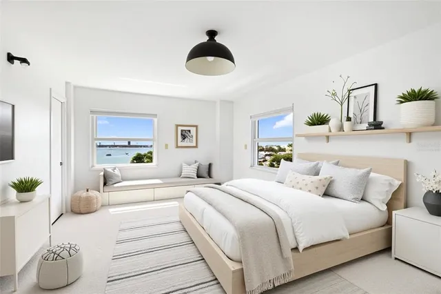 a view of empty room