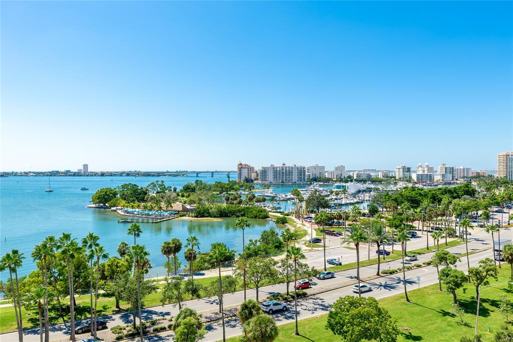 435 South Gulfstream Avenue, Unit 1004 Sarasota, FL 34236 - Photo 2 of 37 a view of a city