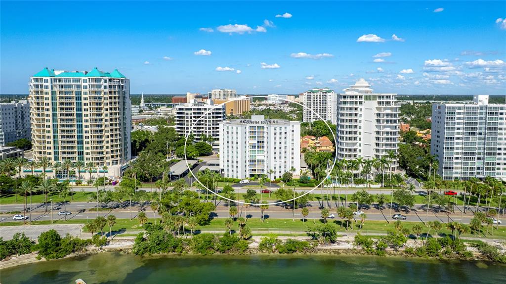 435 South Gulfstream Avenue, Unit 1004 Sarasota, FL 34236 - Photo 37 of 37 a view of a city with tall buildings