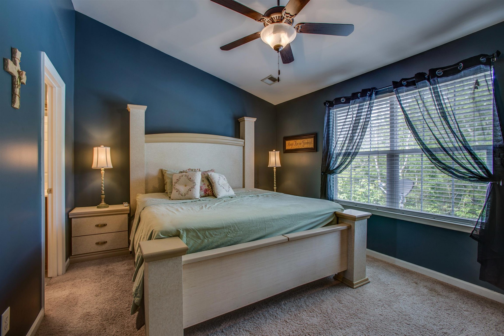 2015 Hemlock Drive Spring Hill, TN 37174 - Photo 11 of 22 a bedroom with a bed and a large window