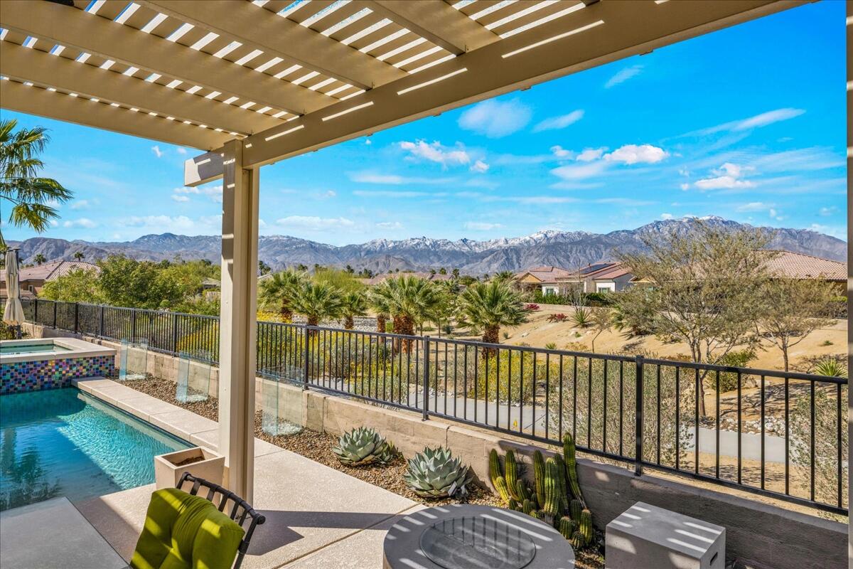 100 Barolo Rancho Mirage, CA 92270 - Photo 32 of 38 a view of a balcony with lake view