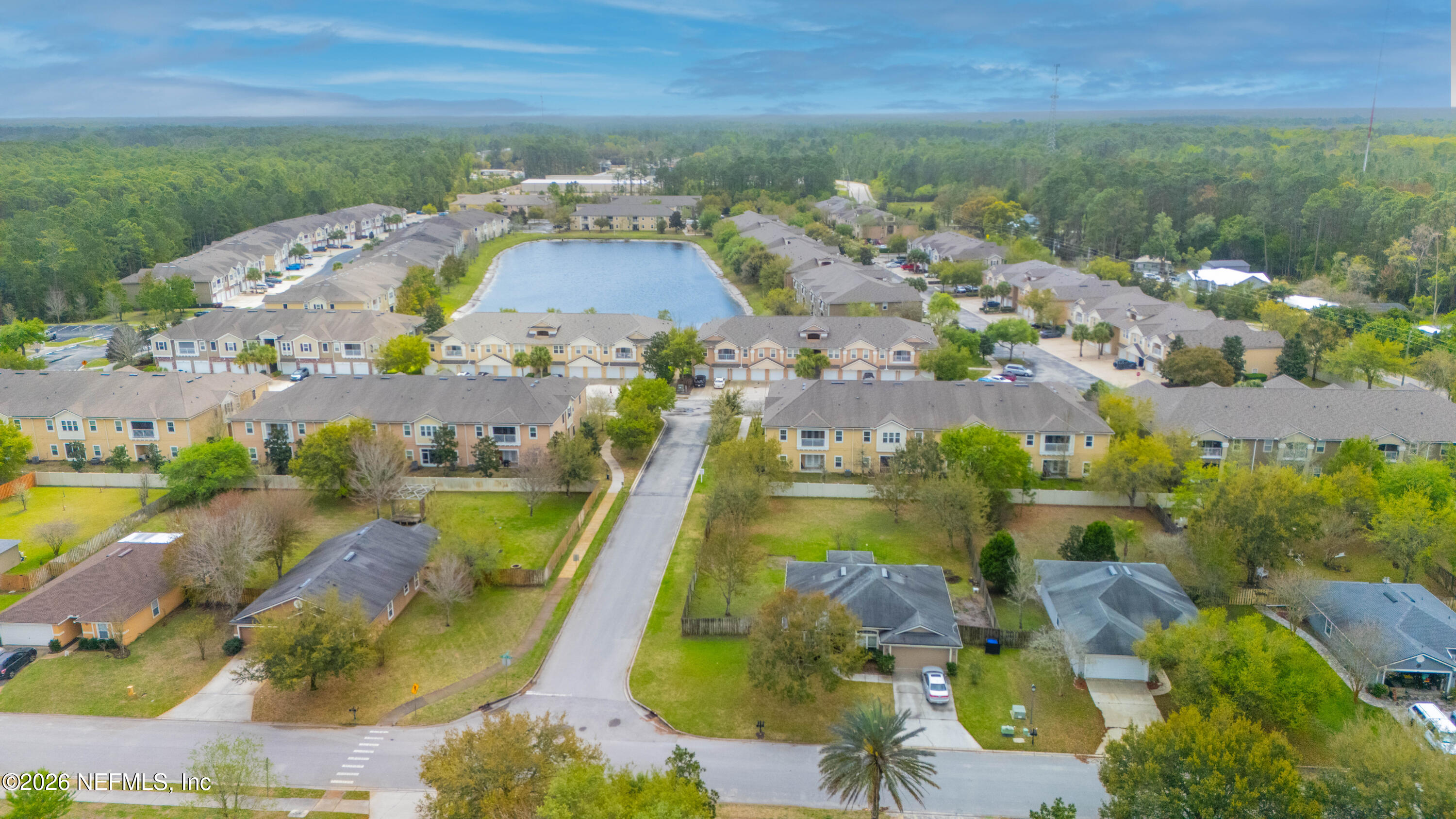 821 Golden Lake Loop St. Augustine, FL 32084 - Photo 22 of 27 an aerial view of residential houses with outdoor space
