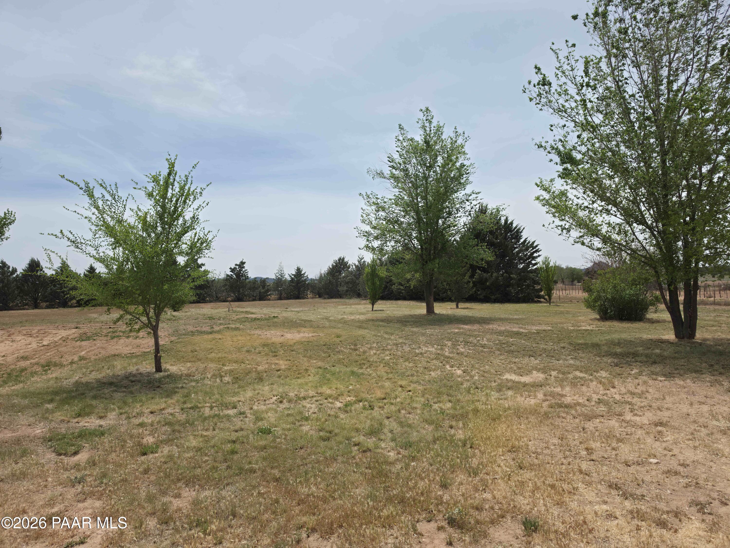 23525 North Ropers Lane Paulden, AZ 86334 - Photo 23 of 25 a view of dirt field with trees in the background