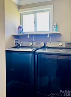 1638 Hughes Gap Road Bakersville, NC 28705 - Photo 10 of 12 a kitchen with a sink a window and cabinets