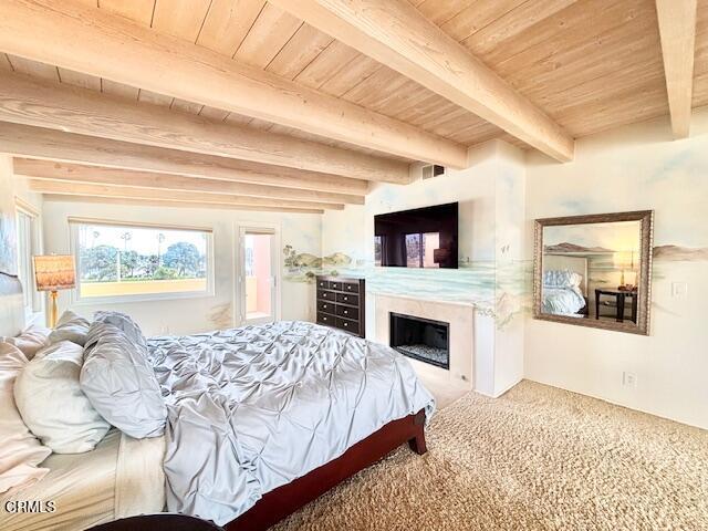 3521 Sunset Lane Oxnard, CA 93035 - Photo 36 of 37 a bedroom with a bed and a fireplace