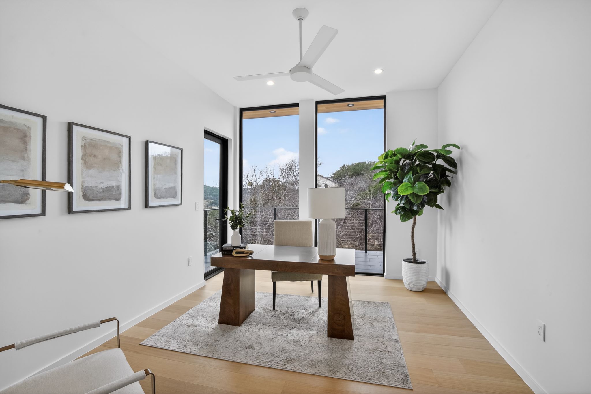 2319 Cypress Point East Austin, TX 78746 - Photo 19 of 39 Main level, 2nd bedroom with ensuite bath