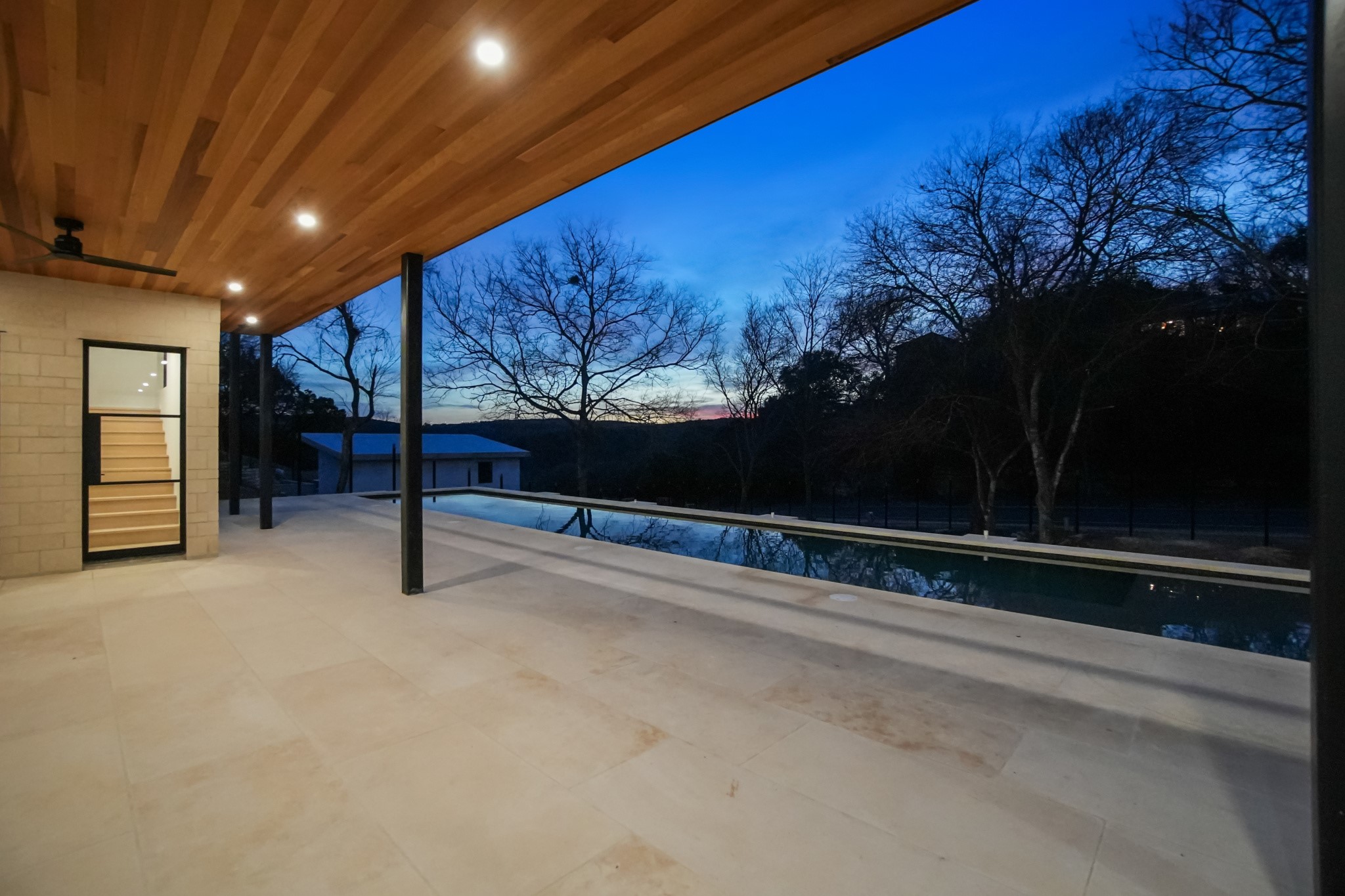2319 Cypress Point East Austin, TX 78746 - Photo 35 of 39 Pool patio with bath