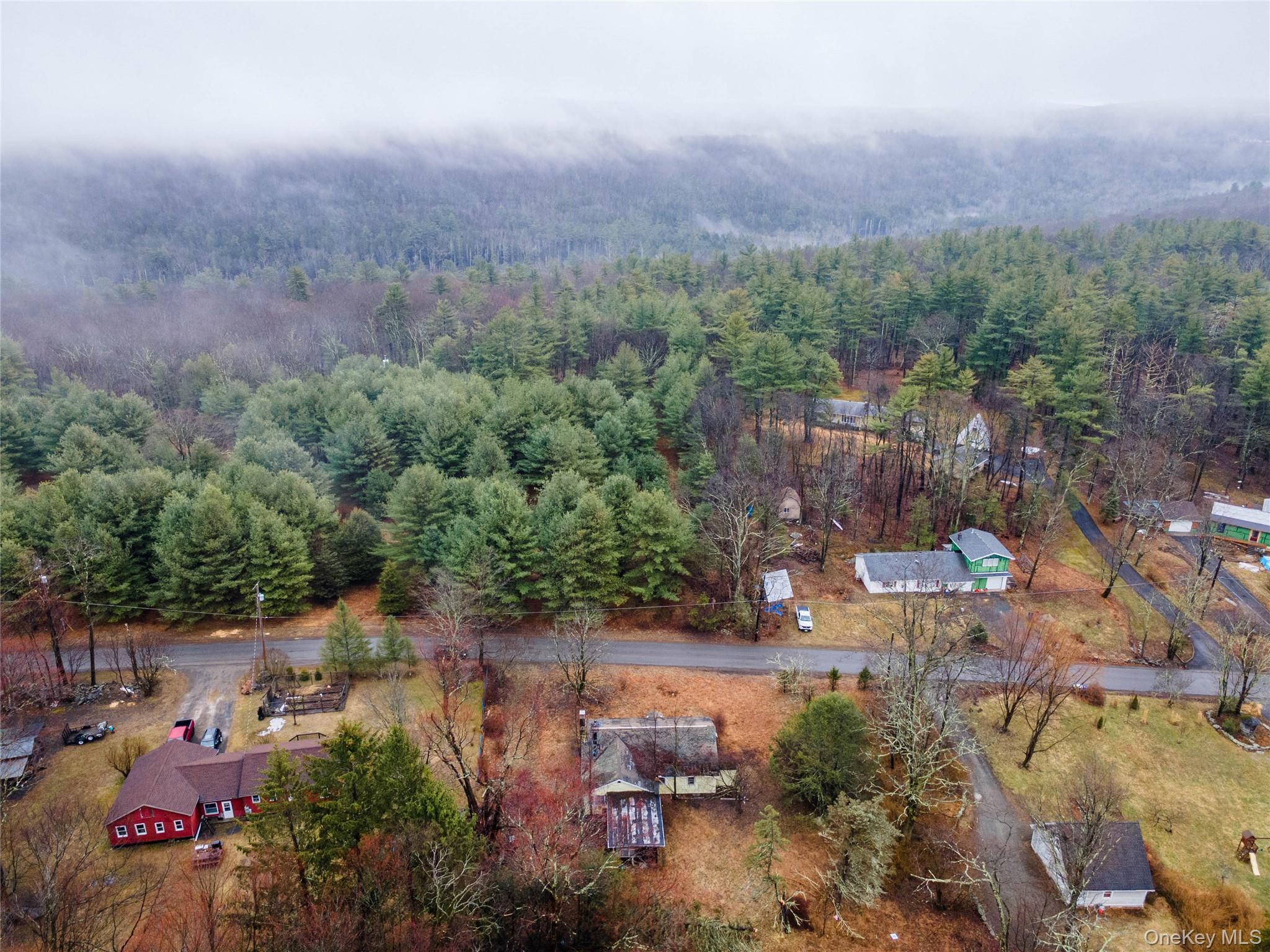 106 Sheldon Hill Road Olivebridge, NY 12461 - Photo 12 of 12 an aerial view of a house with a yard