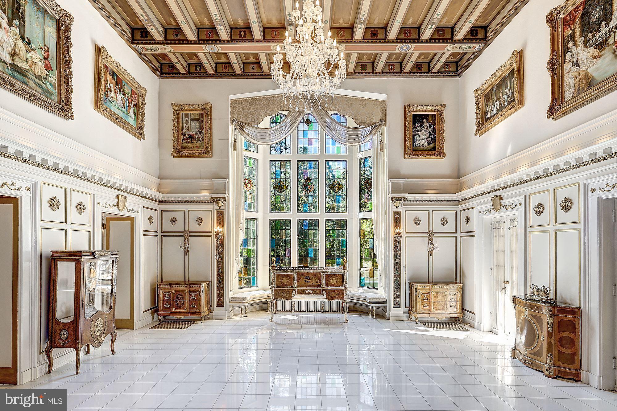 9 Chevy Chase Circle Chevy Chase, MD 20815 - Photo 2 of 14 Cathedral Style Stained Glass