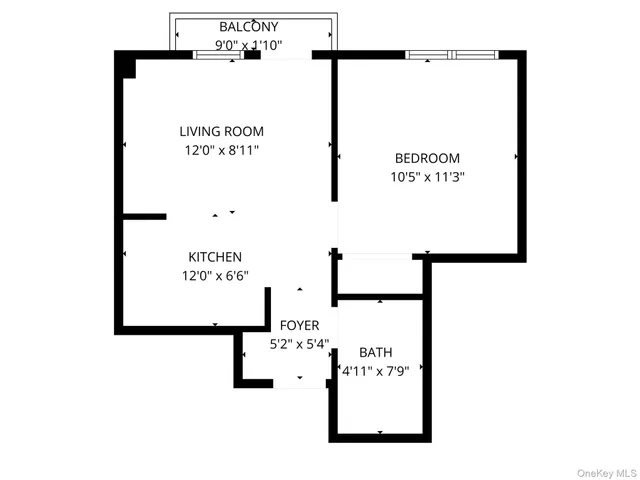 a picture of floor with lots of white walls