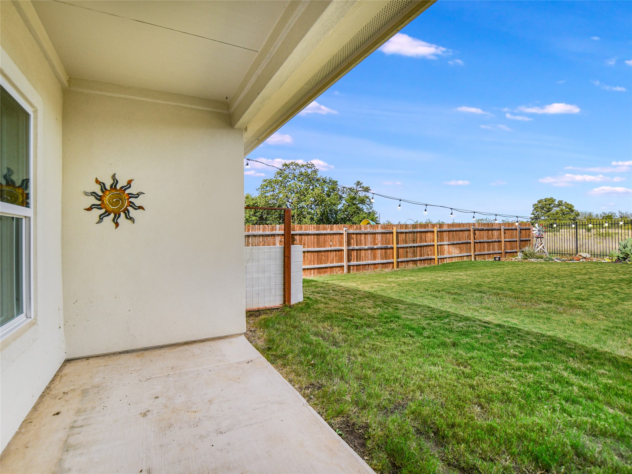 4317 Buffalo Ford Road Georgetown, TX 78628 - Photo 21 of 37 Nice Covered Rear Patio