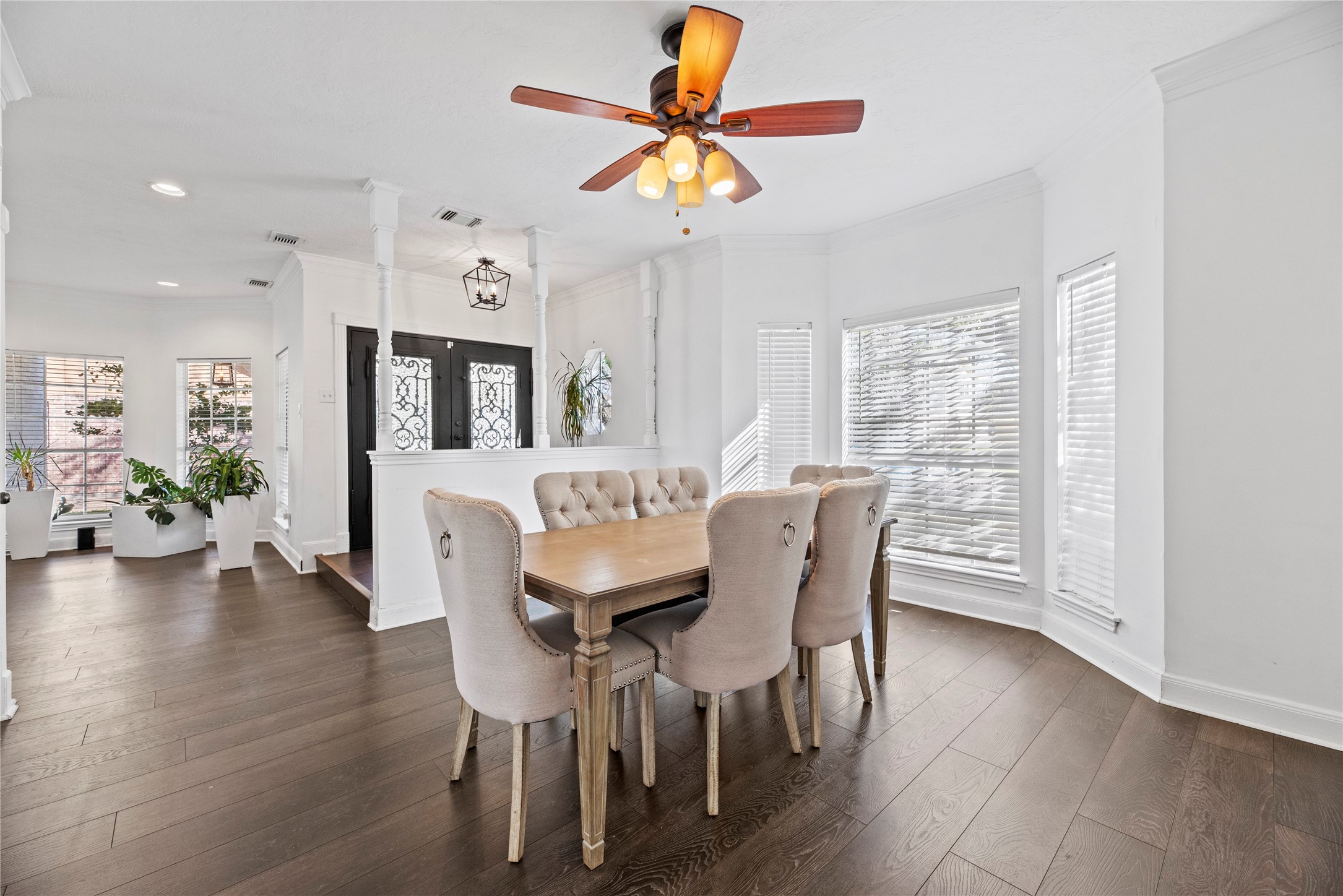14926 Camino Rancho Drive Houston, TX 77083 - Photo 10 of 22 The dining area sits just off the entry and includes large windows that bring in plenty of natural light, creating an easy space for everyday meals.