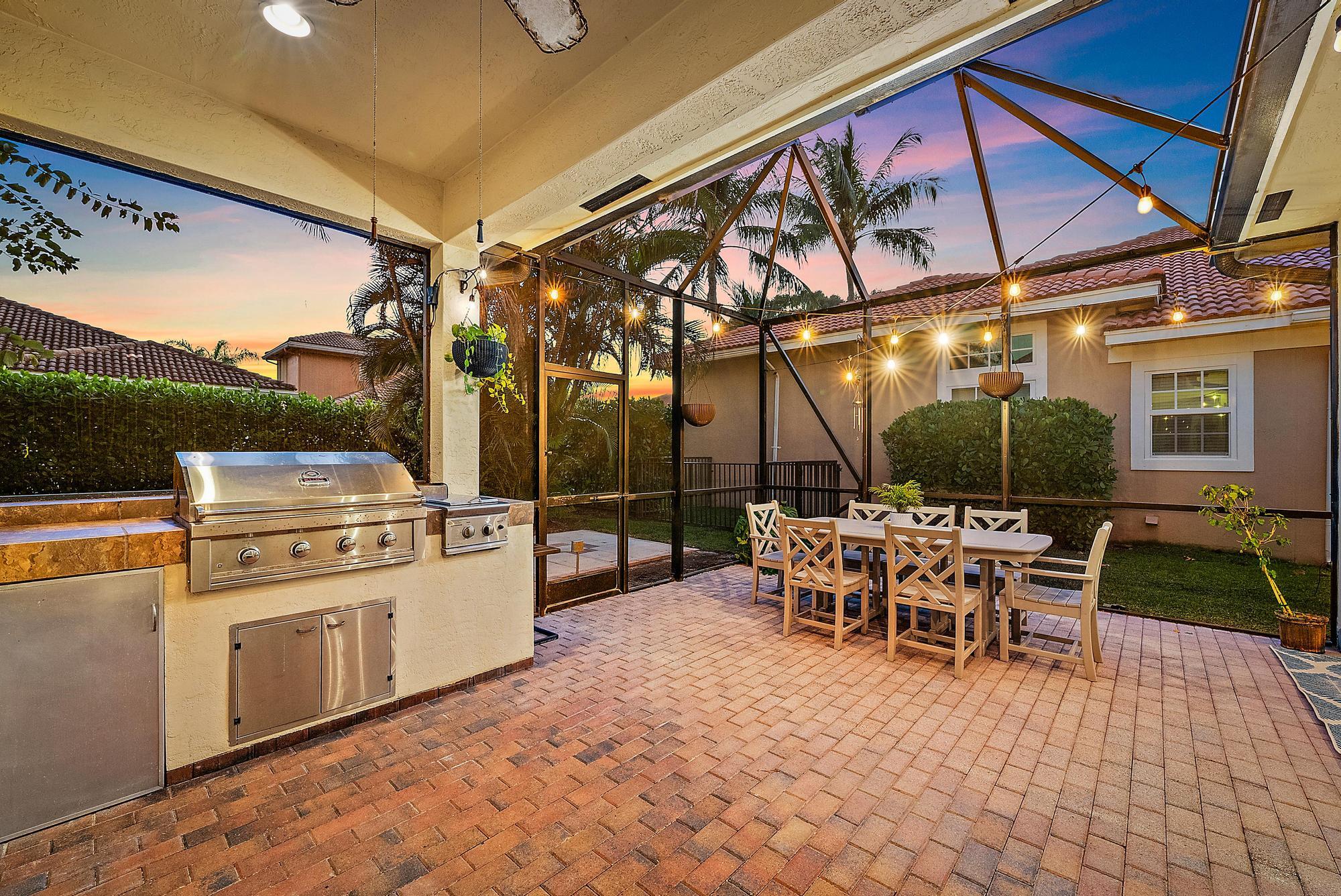 114 Via Santa Cruz Jupiter, FL 33458 - Photo 31 of 48 Summer Kitchen