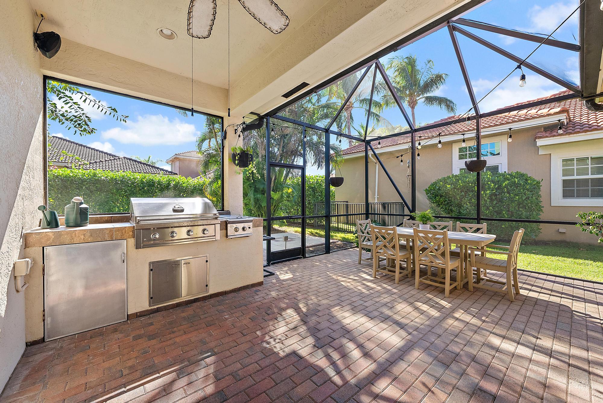 114 Via Santa Cruz Jupiter, FL 33458 - Photo 41 of 48 Summer Kitchen