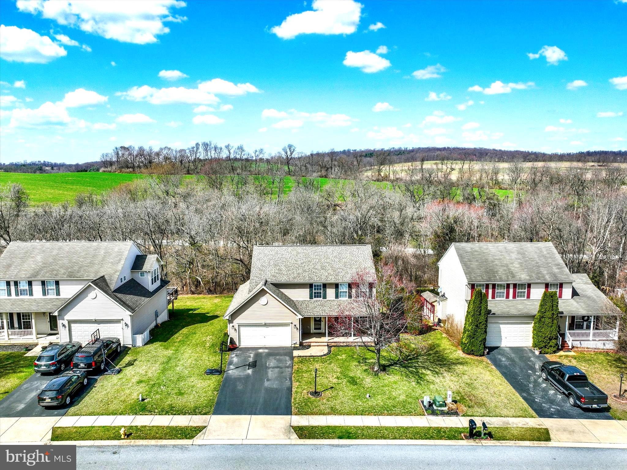 2512 Codorus Lane Spring Grove, PA 17362 - Photo 4 of 42 an aerial view of a house with lake view and mountain view