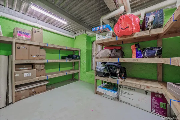 a view of storage and utility room