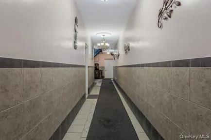 a view of a balcony from stairs