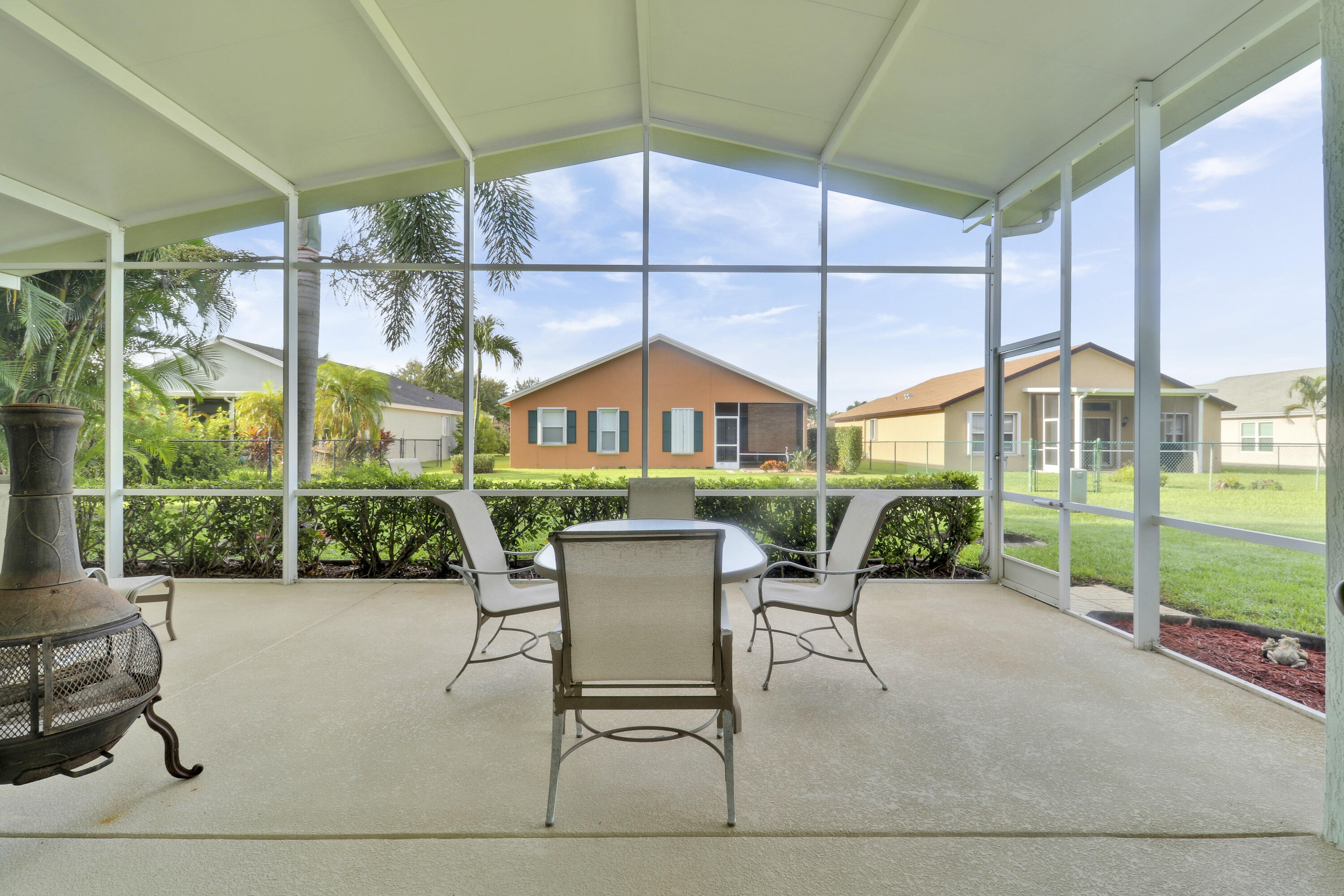 2698 Southwest Versailles Terrace Stuart, FL 34997 - Photo 27 of 38 HUGE Screened Lanai