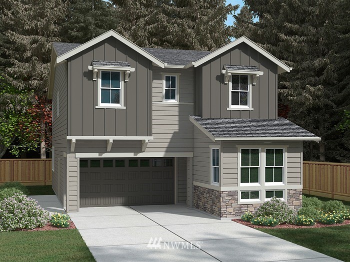 22326 43rd Drive Southeast Bothell, WA 98021 - Photo 1 of 3 a front view of a house with a garden