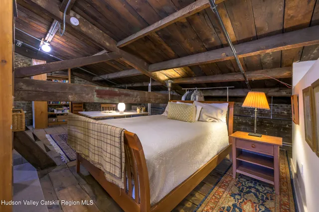 a view of a storage room